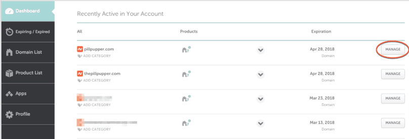 Namecheap Domain List