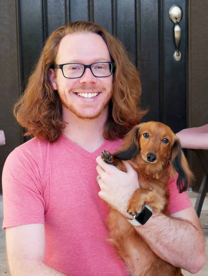 Ian-long-hair-and-dog