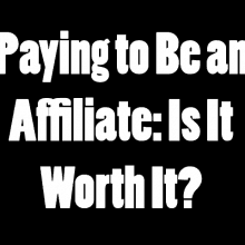 paying to be an affiliate thumbnail
