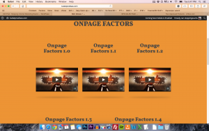 onpage factors