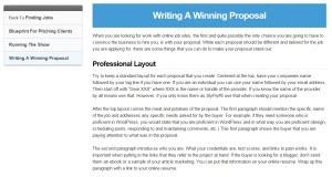 Writing a winning proposal