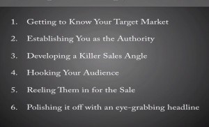 6 copywriting steps