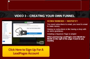 Video 3 creating your own funnel