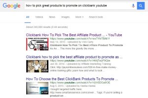 How to pick a product to promote on clickbank