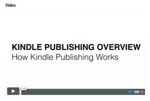 Kindle publishing overview