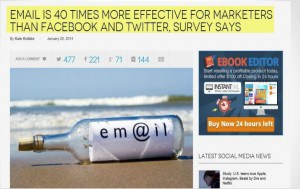 Email better facebook and twitter