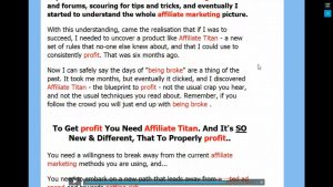 Affiliate Titan Software 3