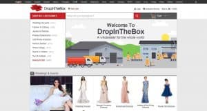 DropInTheBox homepage
