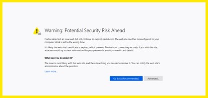 no free ssl certificate warning