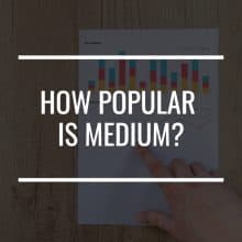 how popular is medium featured image